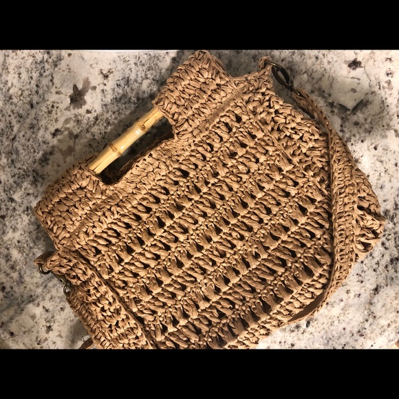 Free People Handbags - Free People straw bag